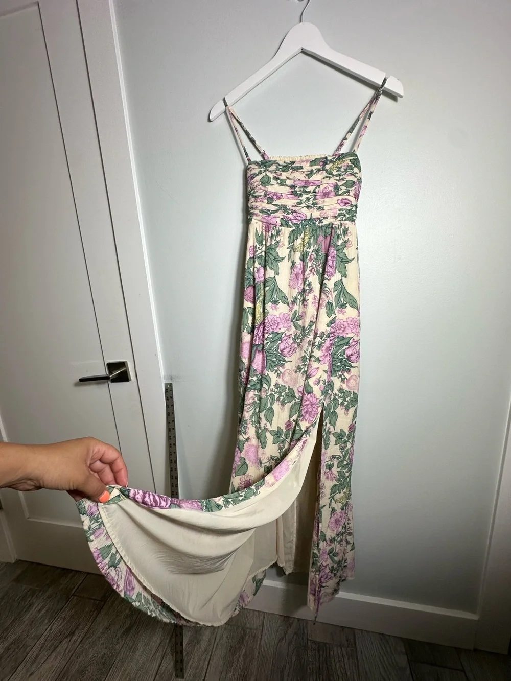 Abercrombie Emerson open back maxi dress Size Small